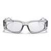 Ash | Grey Rectangle Sunglasses | MG6704