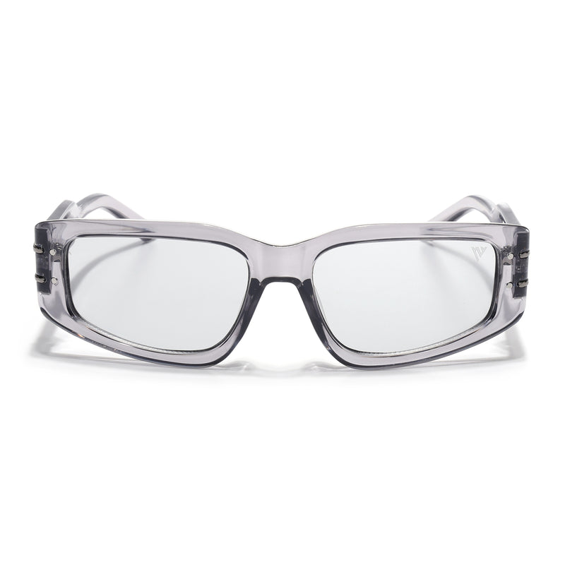 Ash | Grey Rectangle Sunglasses | MG6704