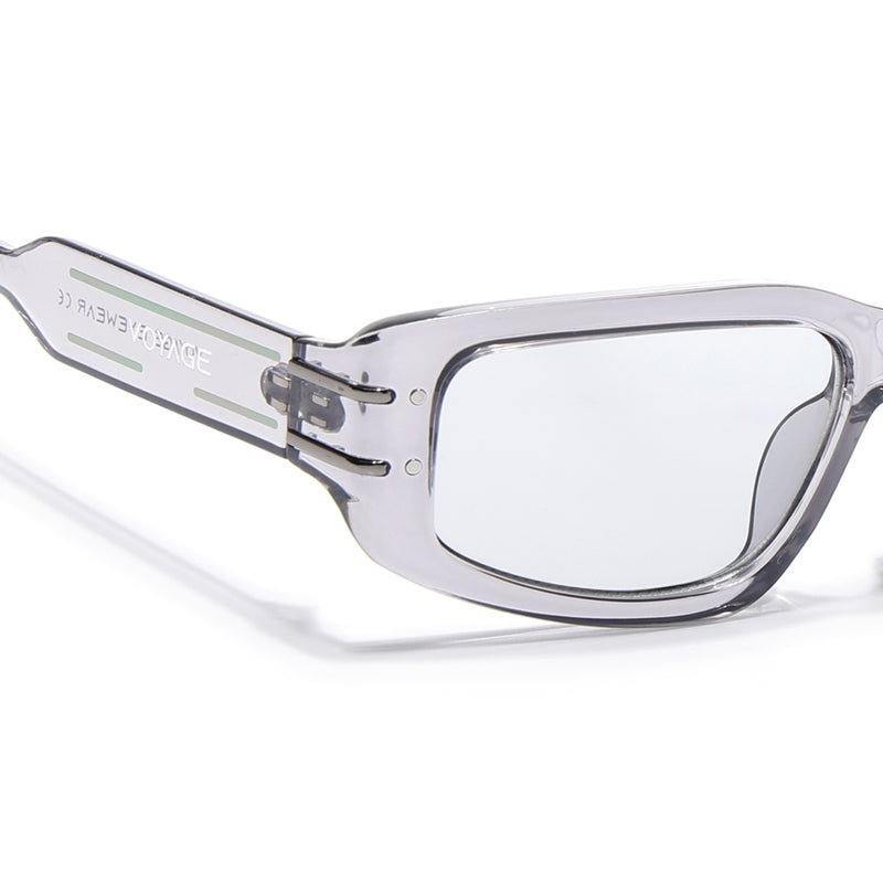 Ash | Grey Rectangle Sunglasses | MG6704