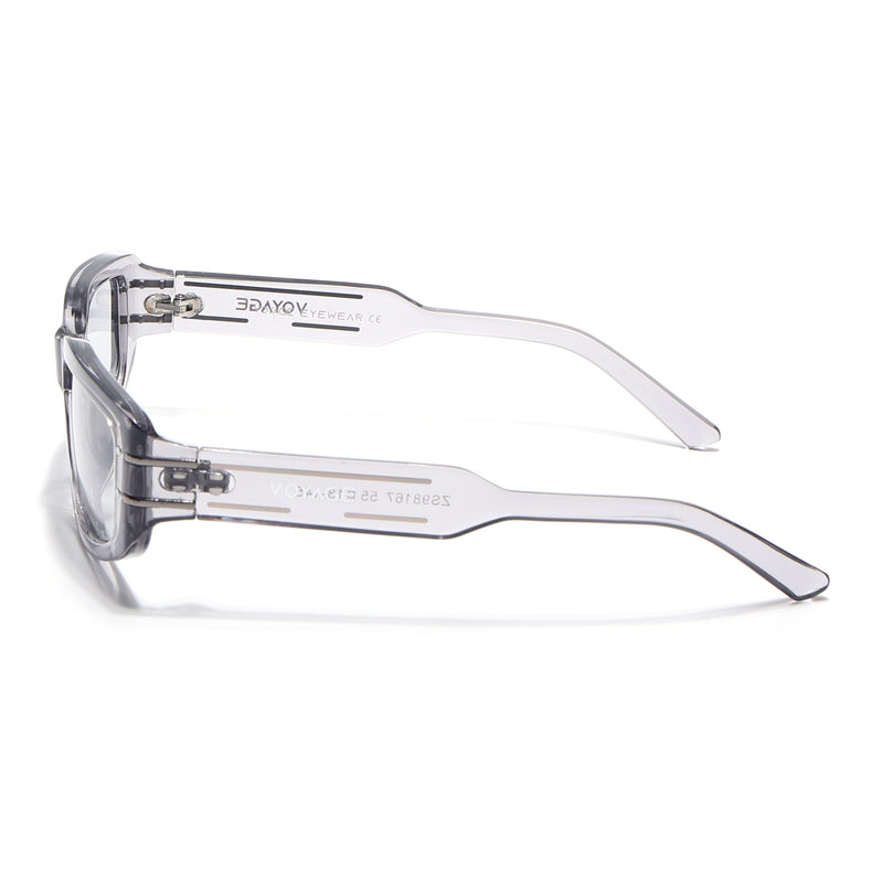 Ash | Grey Rectangle Sunglasses | MG6704