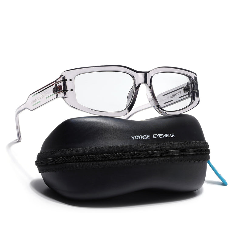 Ash | Grey Rectangle Sunglasses | MG6704