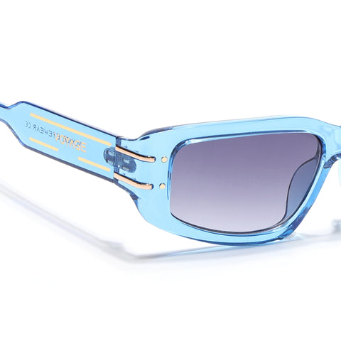 Ash | Blue Rectangle Sunglasses | MG6705
