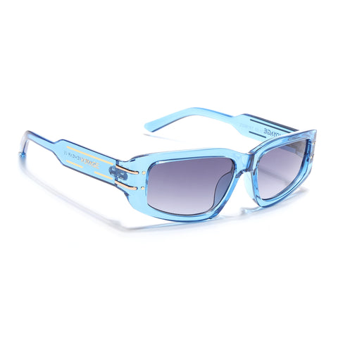 Ash | Blue Rectangle Sunglasses | MG6705