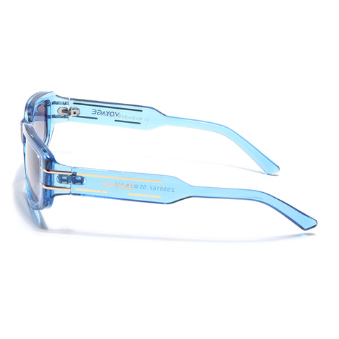 Ash | Blue Rectangle Sunglasses | MG6705