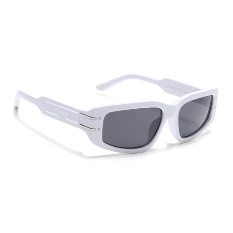 Ash | White Rectangle Sunglasses | MG6707