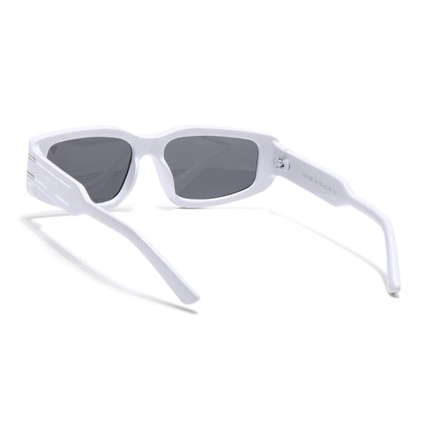 Ash | White Rectangle Sunglasses | MG6707