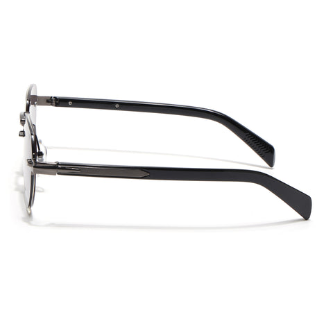 Rimless Sunglasses (Olive Lens | Gun Metal Frame - MG8975)