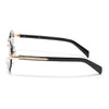 Rimless Sunglasses (Black Lens | Golden Frame - MG8977)