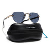Rimless Sunglasses (Black Lens | Golden Frame - MG8977)