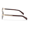 Rimless Sunglasses (Brown Lens | Golden Frame - MG8979)