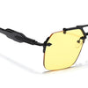 Hawk | Yellow Wayfarer Sunglasses | Black Frame - MG5877