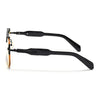 Hawk | Yellow Wayfarer Sunglasses | Black Frame - MG5877