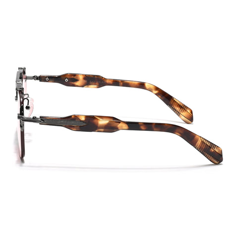 Hawk | Red Wayfarer Sunglasses | Grey Frame - MG5879
