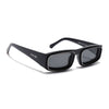 Old Smuggler | Matte Black Unisex Sunglasses | Black Lens - MG6574