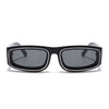Old Smuggler | Matte Black Unisex Sunglasses | Black Lens - MG6574