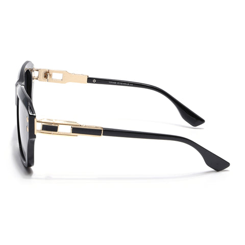 Carbon | Black Wayfarer Polarized Sunglasses | Black Lens - PMG6698