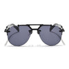 Hawk | Black Aviator Sunglasses | Black Frame - MG5884