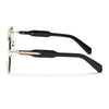 Hawk | Grey & Orange Aviator Sunglasses | Golden Frame - MG5888