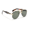 Hawk | Green Aviator Sunglasses | Golden Frame - MG5890