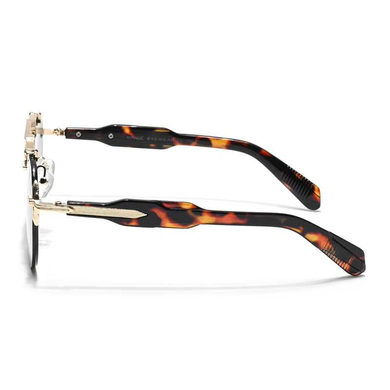 Hawk | Green Aviator Sunglasses | Golden Frame - MG5890