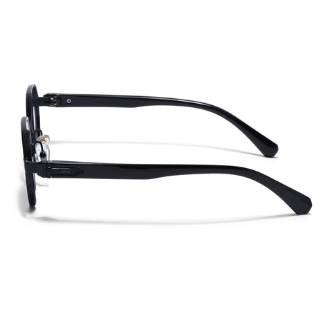 Avero | Black Hexagonal Sunglasses | Black Frame - MG9256