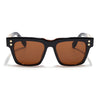 Rizzler | Brown Square Sunglasses | Brown Lens - MG7595
