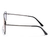 Zephy | Grey Wayfarer Sunglasses | Blue & Clear Lens - MG7319