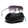Zephy | Grey Wayfarer Sunglasses | Olive & Clear Lens - MG7321