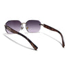 Rimless Sunglasses for Men & Women (Brown &  Pink Lens | Golden Frame - MG7800)