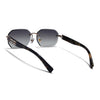 Rimless Sunglasses for Men & Women (Olive Lens | Golden Frame - MG7801)