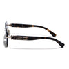 Rimless Sunglasses for Men & Women (Olive Lens | Golden Frame - MG7801)