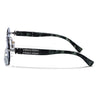 Rimless Sunglasses for Men & Women (Blue & Clear Lens | Silver Frame - MG7802)