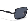 Enoch | Black Rectangle Sunglasses | Black Frame - MG8700
