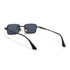 Enoch | Black Rectangle Sunglasses | Black Frame - MG8700