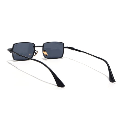 Enoch | Black Rectangle Sunglasses | Black Frame - MG8700