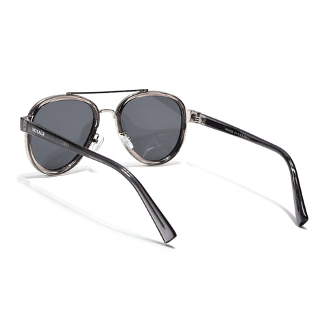 Signature Aviator | Silver & Grey Sunglasses | Grey Lens - MG7153