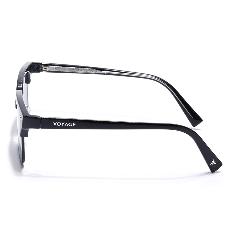 Stark | Black Clubmaster Sunglasses | Grey Lens | MG7050