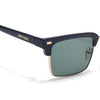 Stark | Golden Clubmaster Sunglasses  | Olive Lens | MG7051