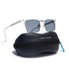 Stark | Silver Clubmaster Sunglasses | Grey Lens | MG7052