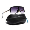 Knox | Shine Black Wayfarer Sunglasses | Grey & Clear Lens  - MG7322