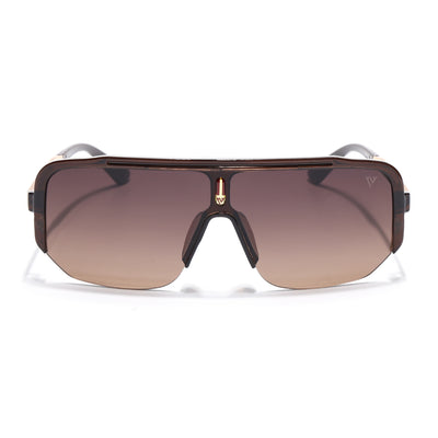 Knox | Brown Wayfarer Sunglasses | Brown Lens | Brown Frame - MG7326