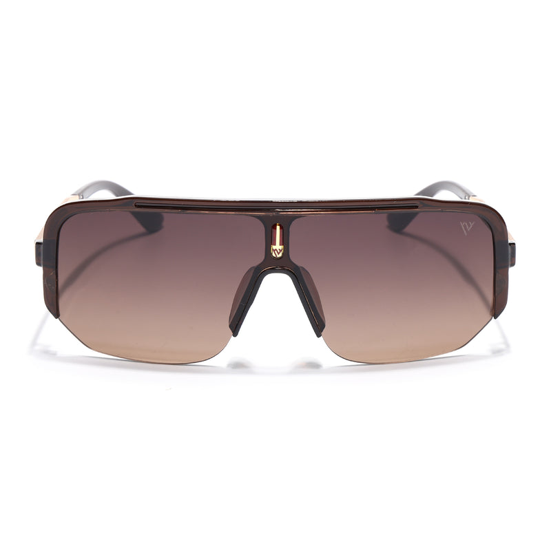 Knox | Brown Wayfarer Sunglasses | Brown Lens | Brown Frame - MG7326