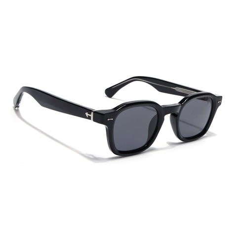 Anton | Shine Black Wayfarer Sunglasses | MG8148