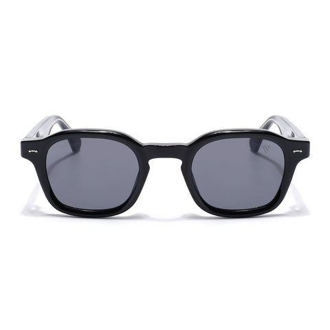 Anton | Shine Black Wayfarer Sunglasses | MG8148