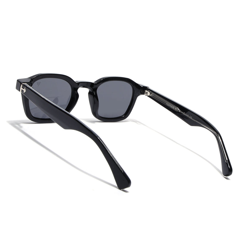 Anton | Shine Black Wayfarer Sunglasses | MG8148