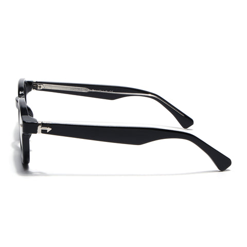 Anton | Shine Black Wayfarer Sunglasses | MG8148