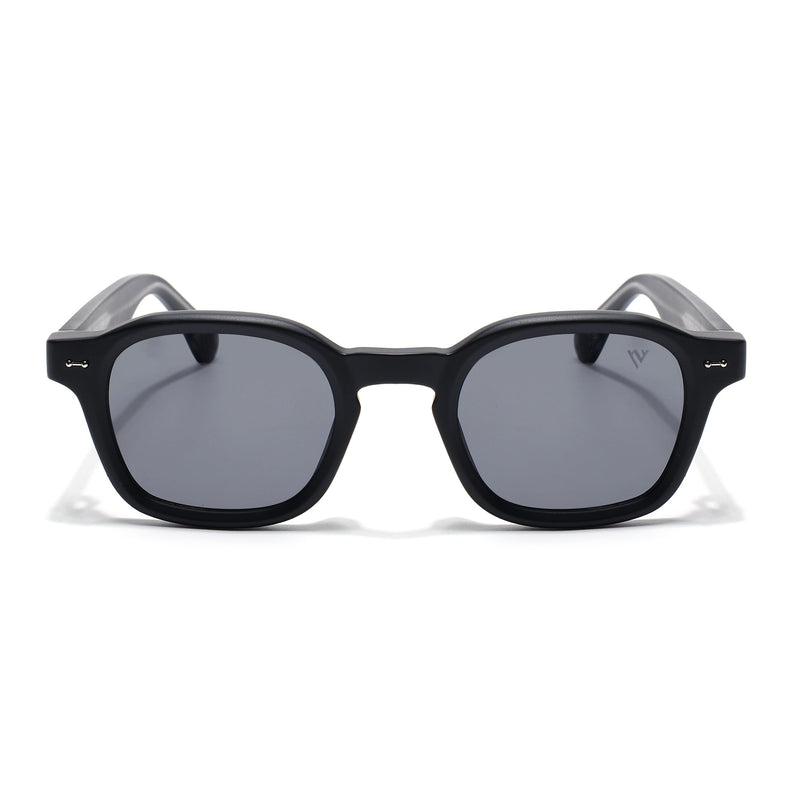Anton | Matt Black Wayfarer Sunglasses | MG8149