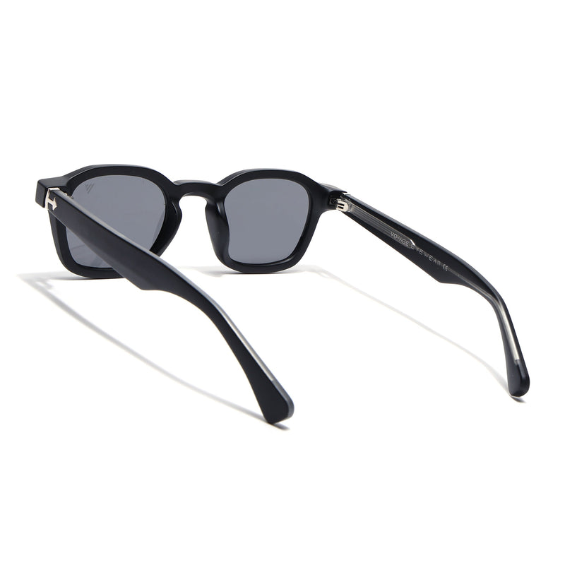 Anton | Matt Black Wayfarer Sunglasses | MG8149