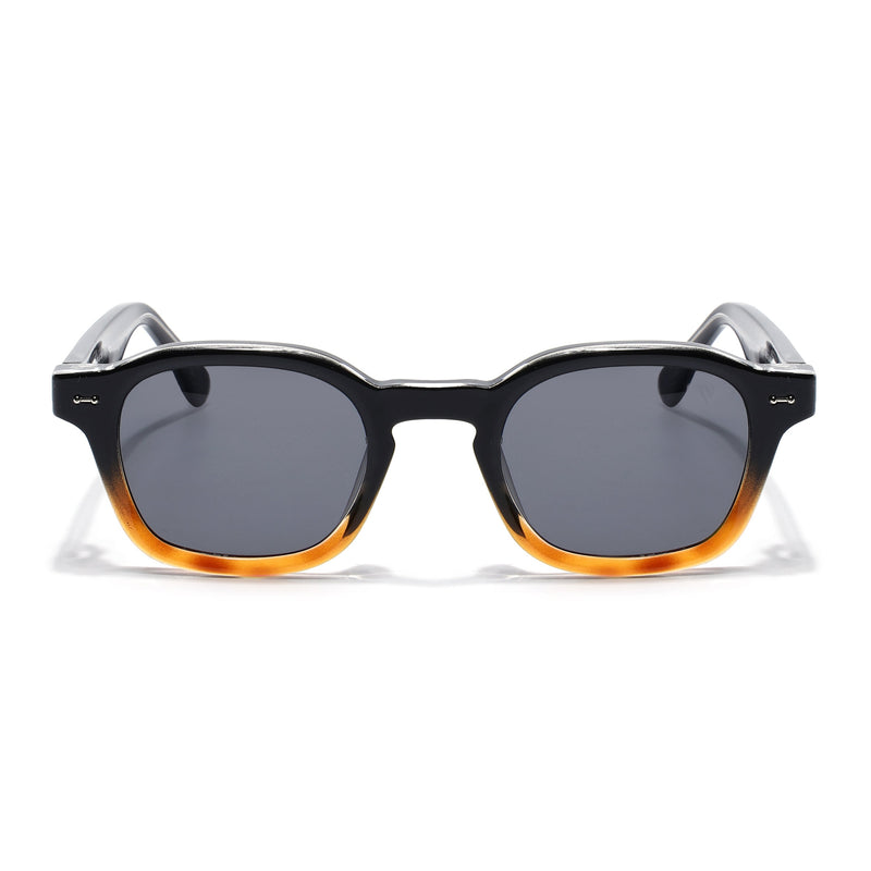 Anton | Black & Brown Wayfarer Sunglasses | MG8150