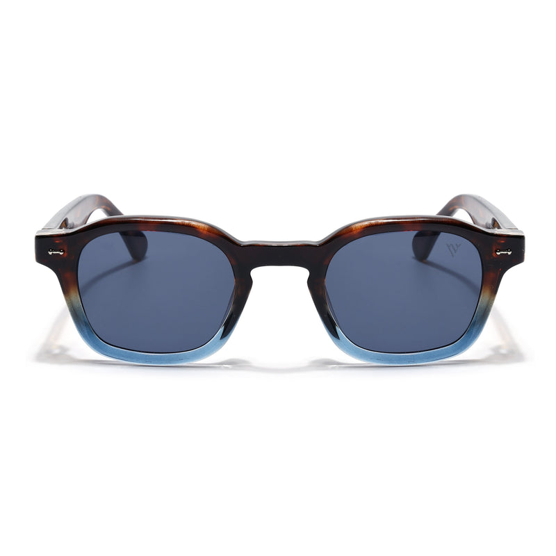 Anton | Brown & Blue Wayfarer Sunglasses | MG8151